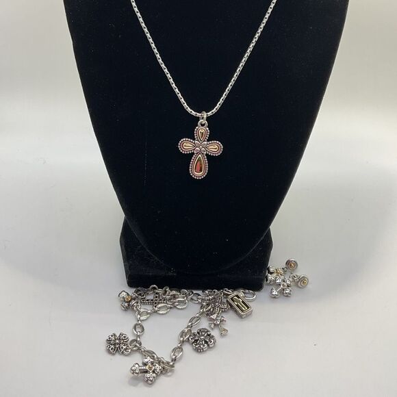 Brighton Jewelry - Brighton Cross Jewelry Set